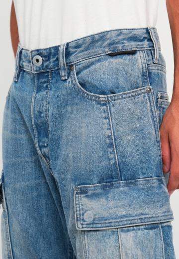 Брюки с накладными карманами