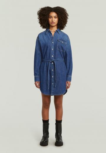 Джинсовое платье