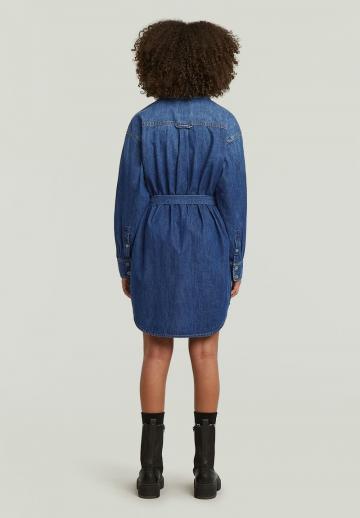 Джинсовое платье