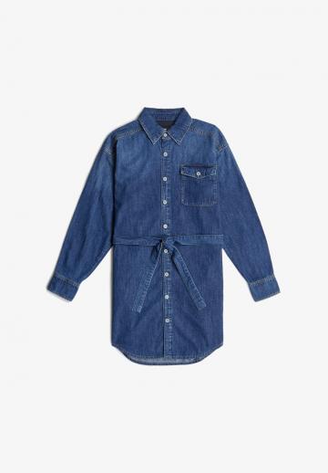 Джинсовое платье