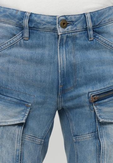 Брюки с накладными карманами