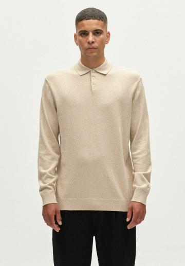 Поло с длинным рукавом