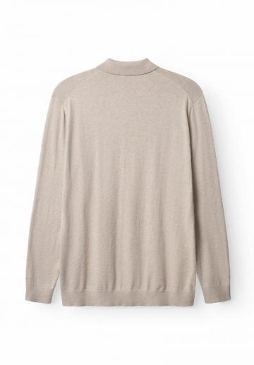 Поло с длинным рукавом