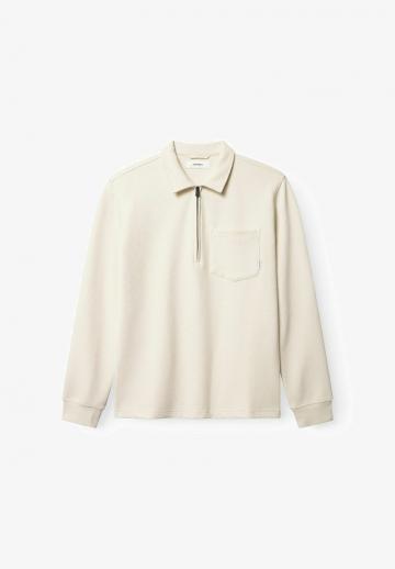 Поло с длинным рукавом