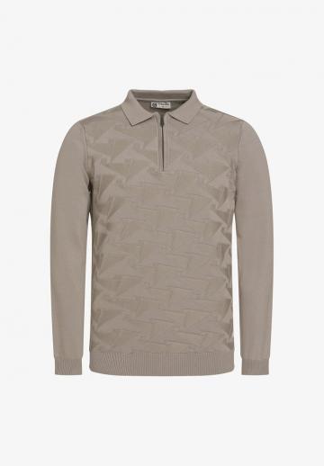 Поло с длинным рукавом