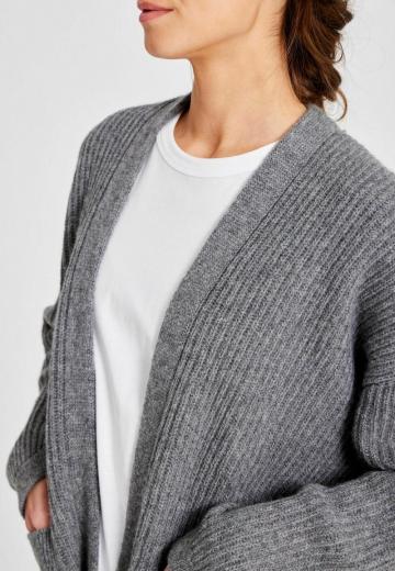 Длинный кардиган