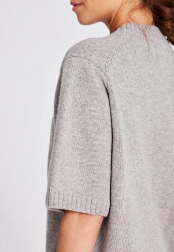 Пуловер с рукавом три четверти