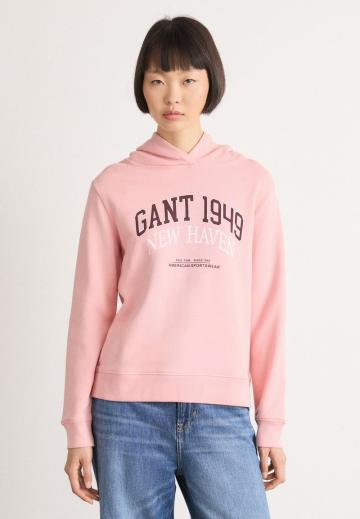 Пуловер с капюшоном