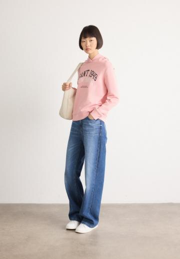 Пуловер с капюшоном