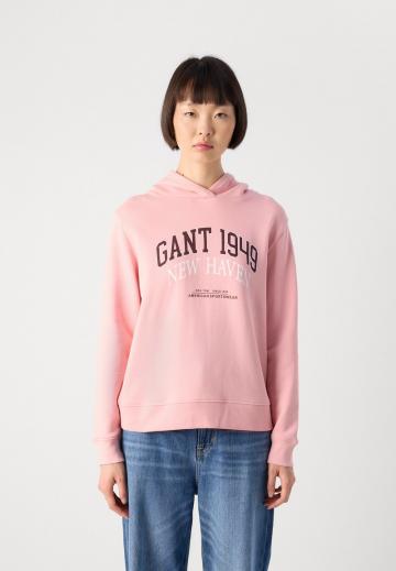 Пуловер с капюшоном