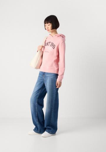 Пуловер с капюшоном