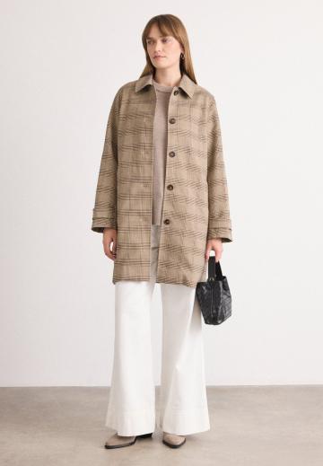 Шерстяное пальто