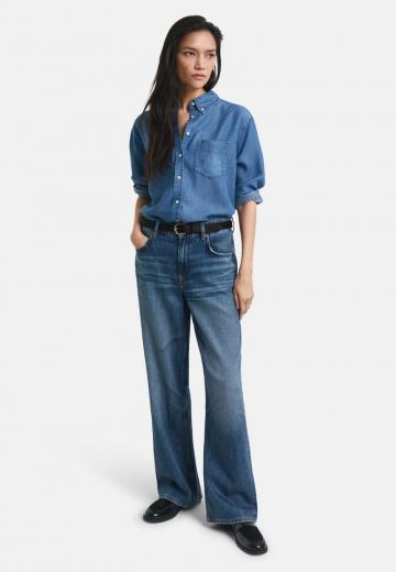 Джинсовая блузка