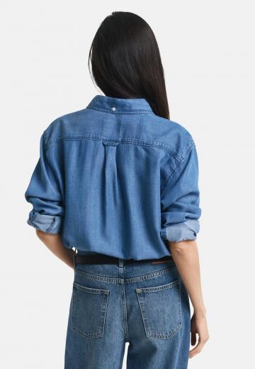 Джинсовая блузка