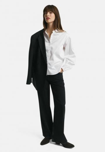 Атласная блузка