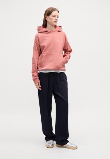 Пуловер с капюшоном