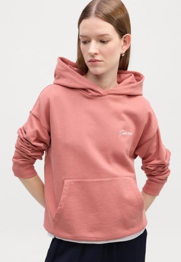 Пуловер с капюшоном