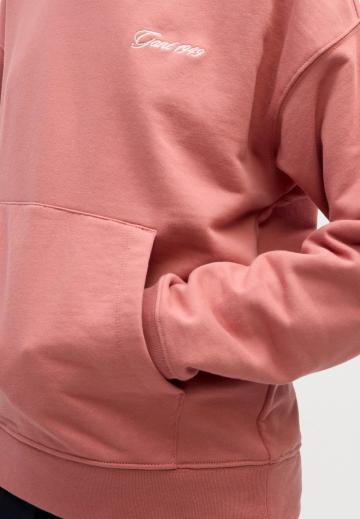 Пуловер с капюшоном