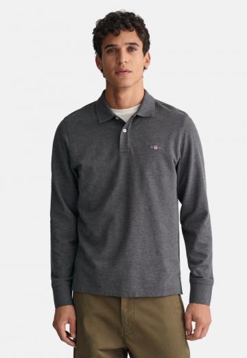 Поло с длинным рукавом