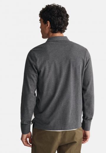 Поло с длинным рукавом