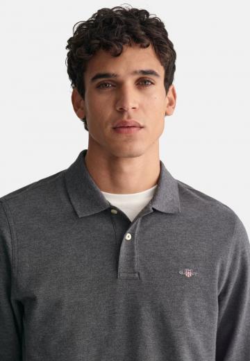 Поло с длинным рукавом