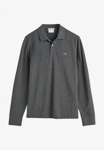 Поло с длинным рукавом