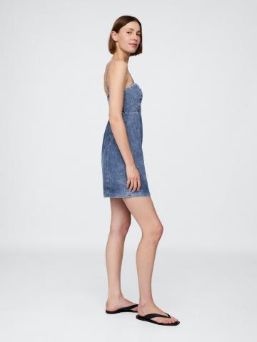 Джинсовое платье