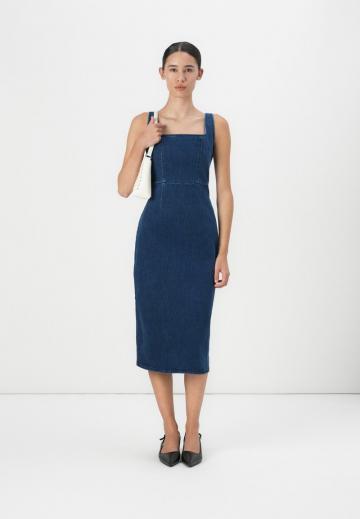 Джинсовое платье