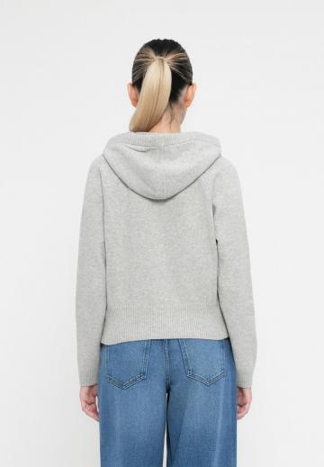 Пуловер с капюшоном