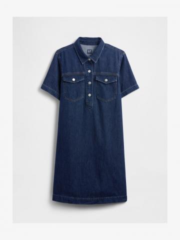 Джинсовое платье