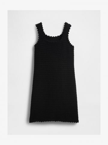 Вязаное платье