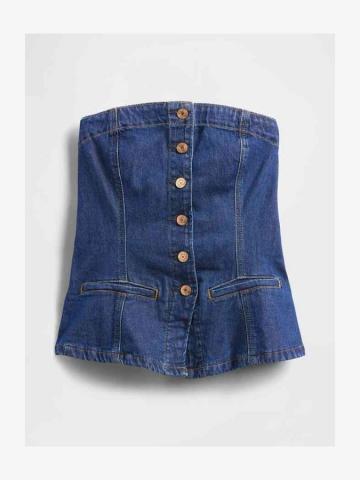 Джинсовая жилетка