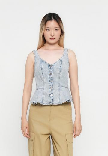 Джинсовая блузка
