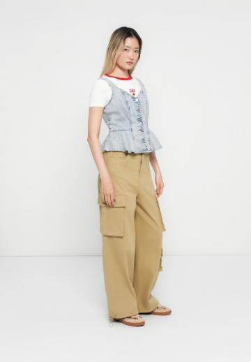 Джинсовая блузка