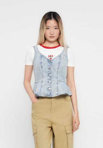 Джинсовая блузка