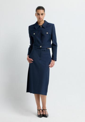 Джинсовая юбка