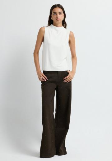 Блузка без рукавов