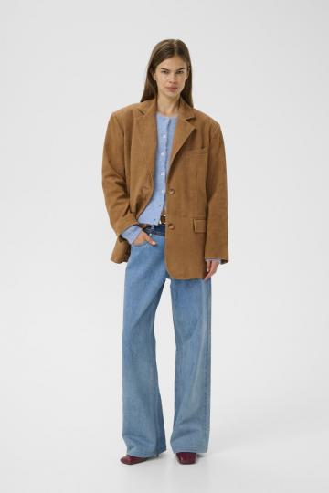 Кожаное пальто