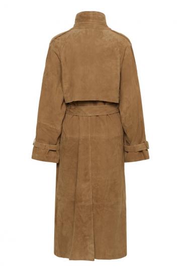 Кожаное пальто