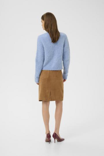 Кожаная юбка