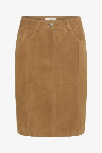 Кожаная юбка