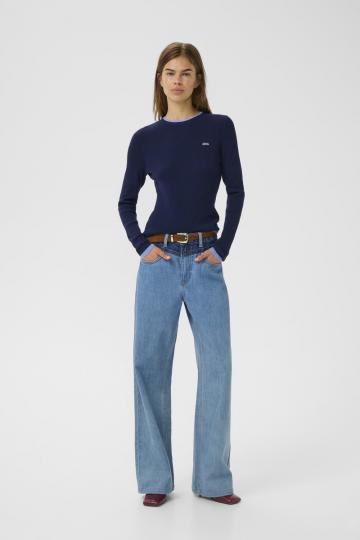 Прямые джинсы