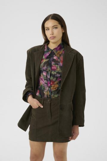 Длинный блейзер