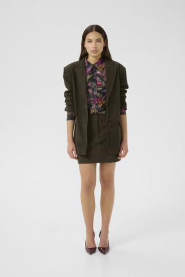 Длинный блейзер