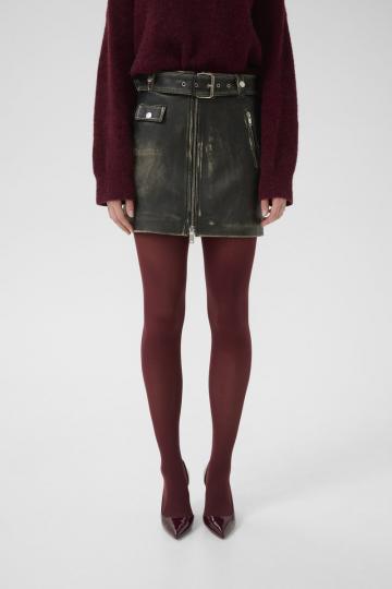 Юбка с накладными карманами