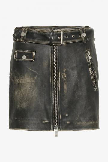 Юбка с накладными карманами