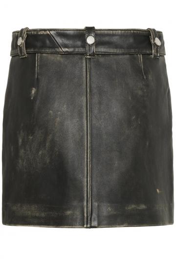 Юбка с накладными карманами