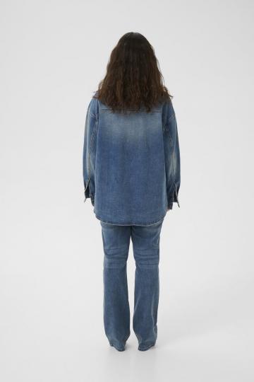 Джинсовая блузка