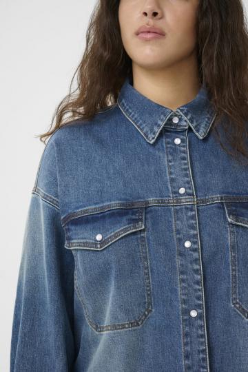 Джинсовая блузка