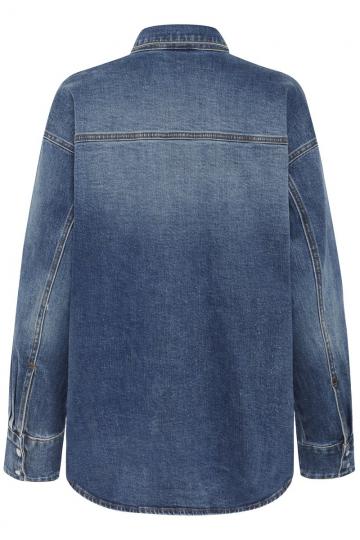 Джинсовая блузка